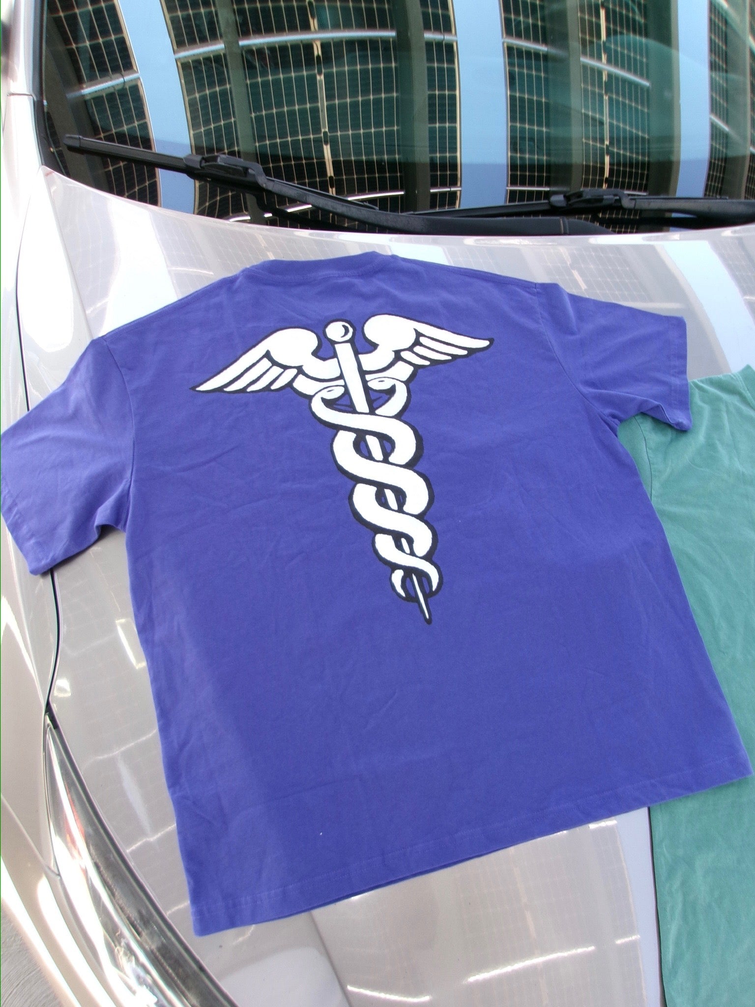 Caduceus Staff Tee