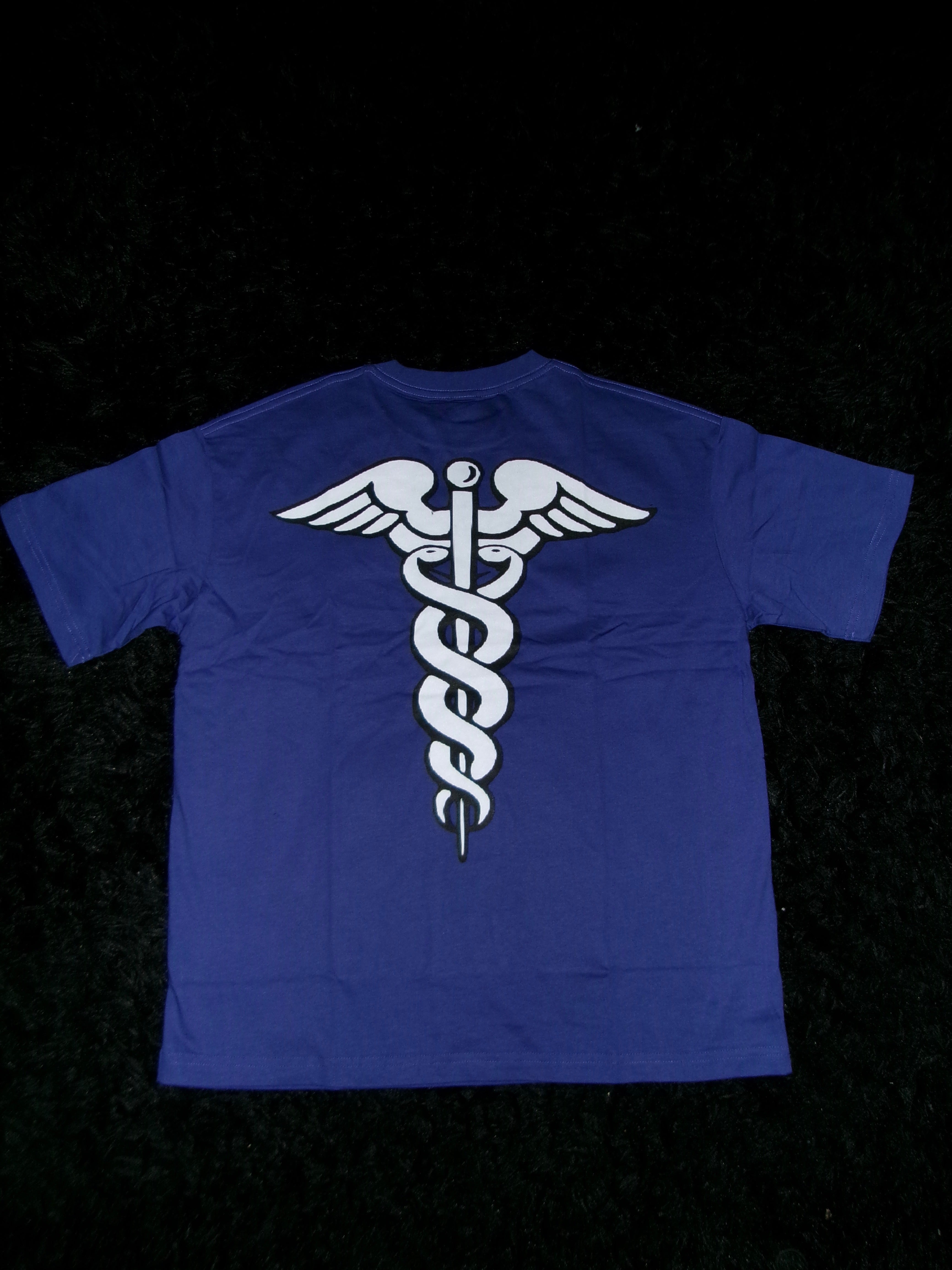 Caduceus Staff Tee